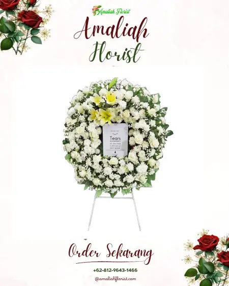 Krans Bunga Duka Sedayugunung